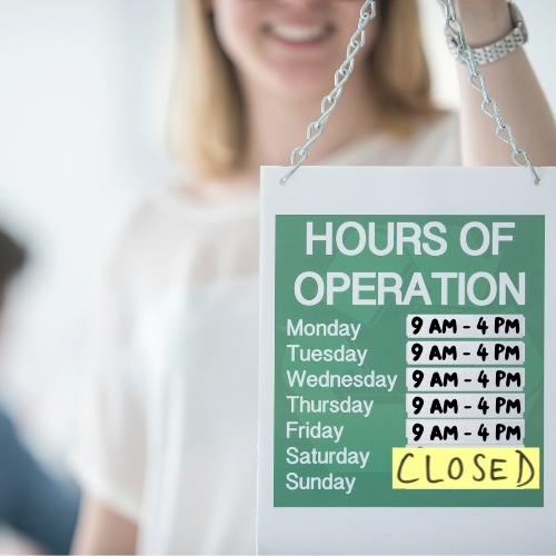 defense service plan hours of operation
